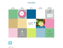 Tablet Screenshot of coloraday.com